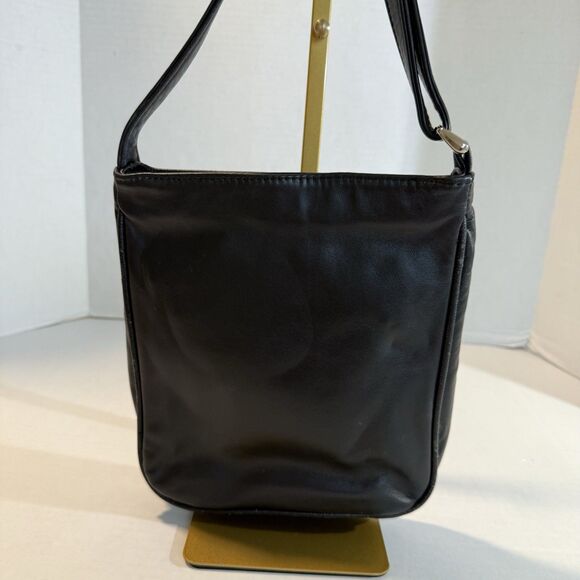 Dawli Leather Gold Patchwork Snakeskin Like Purse Crossbody Satchel Vintage 80s - Picture 4 of 14